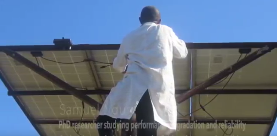 solar panel installation