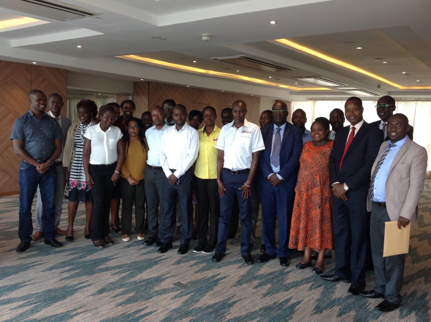 Energy sector stakeholders at the TEA-LP engagement workshop in Nairobi, January 2020